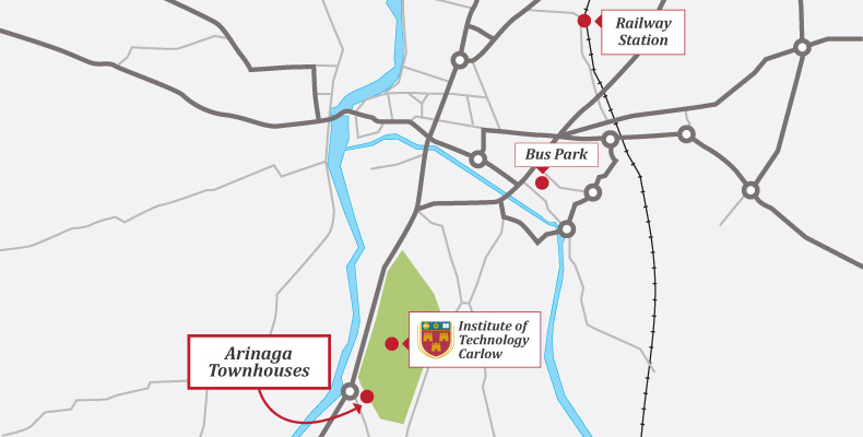 Map of Carlow